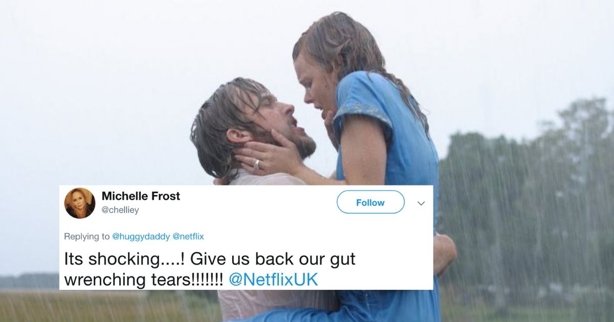 Netflix Changed The Emotional Ending Of 'The Notebook' For Its Streaming Users, And Fans Aren't Happy About It