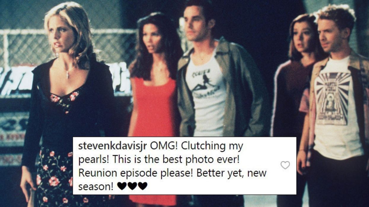 The Cast Of 'Buffy The Vampire Slayer' Just Had A Sunnydale High Reunion And We're So Jealous