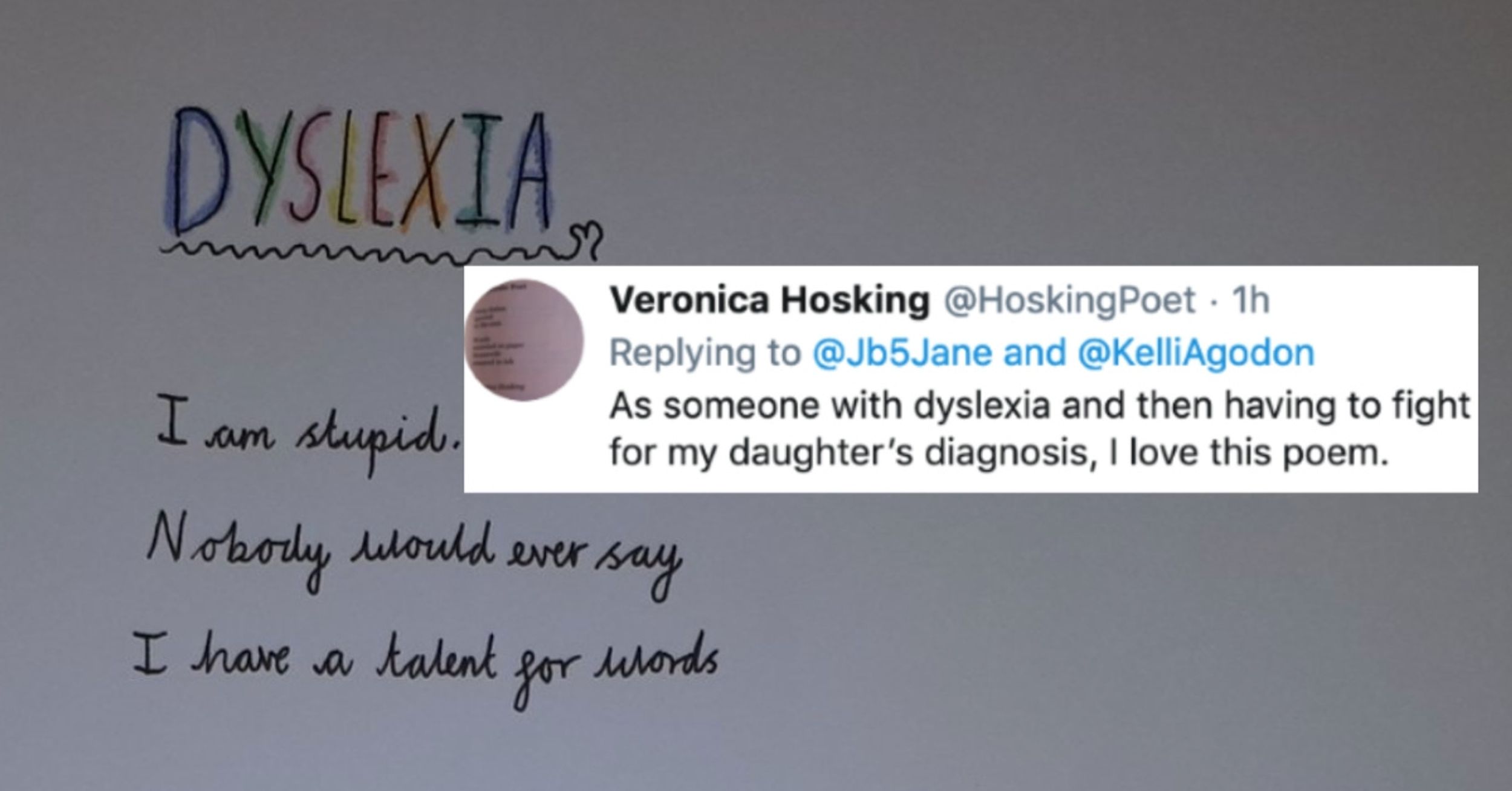 10-Year-Old Writes Brilliant Poem About Dyslexia That Has A Powerful Twist
