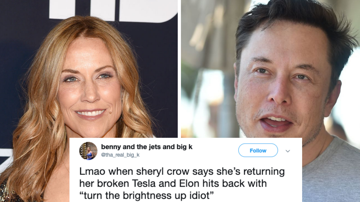 Sheryl Crow Was Having An Issue With Her Tesla Screen, And Elon Musk Himself Stepped In To Help Out
