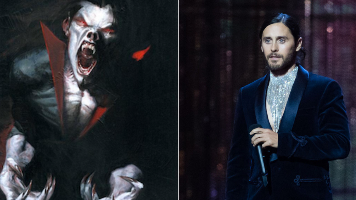 Jared Leto Is Taking A Bite Into The Marvel Universe With 'Morbius The Living Vampire'—Here's A First Look