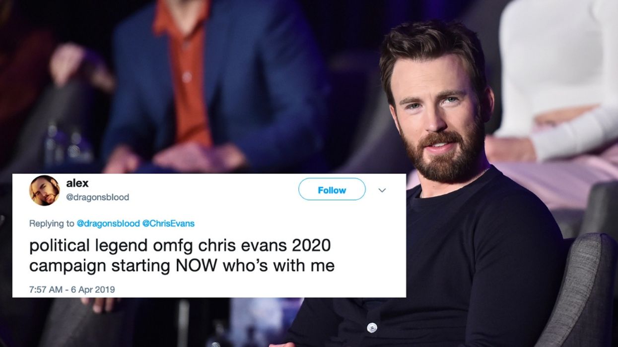 Chris Evans Is Working On A Political Website With Help From Congress, And It Actually Sounds Pretty Cool