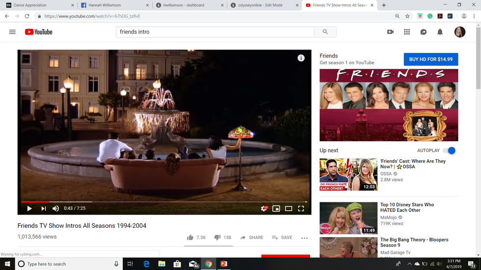 The Last Month Before Graduation Told By 'Friends'
