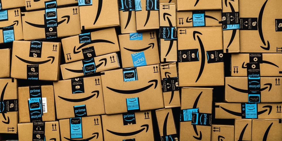 A photo of Amazon boxes, the site for Alexa devices, plus deals on thousands of other smart home devices too