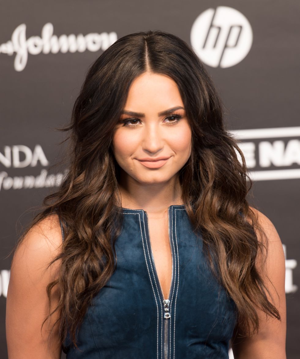 Demi Lovato isn't participating in the 10 years challenge for the most inspiring reason.
