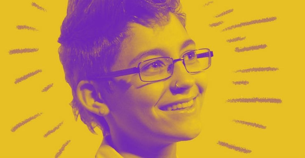 This queer teen made it through a terrible night — thanks to a text. Their story matters.
