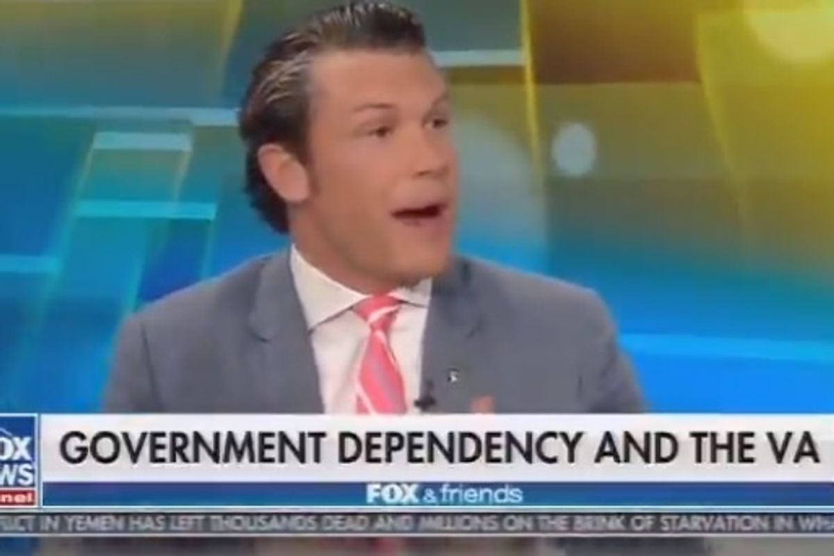 Fox News Knows Who The Lazy Takers Are, And It Is ... Veterans? Yeah Them