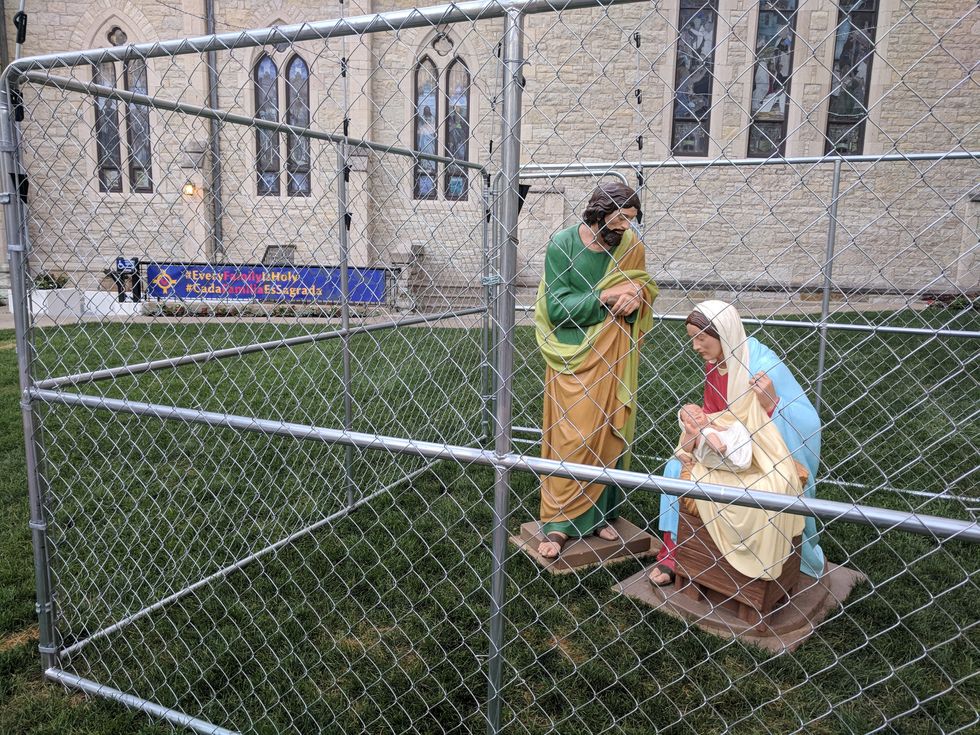 This church wanted to make a bold point about family separation. It succeeded.