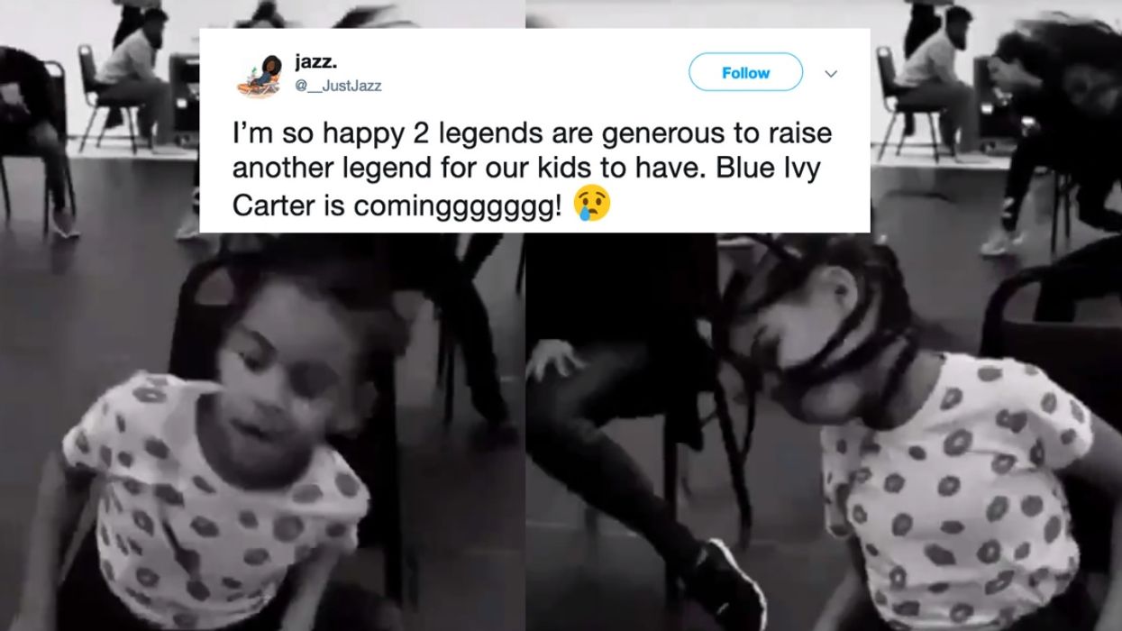 Footage Of Blue Ivy Teaching Some Moves To Beyoncé Has Already Cemented Her Status As An 'Icon'