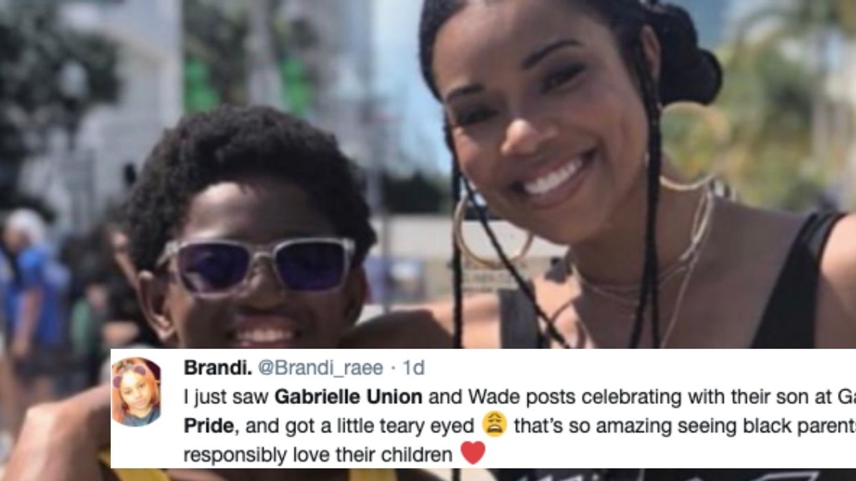 Gabrielle Union And Dwayne Wade Showed Some Epic Support For Their 11-Year-Old Son During Miami Beach Pride