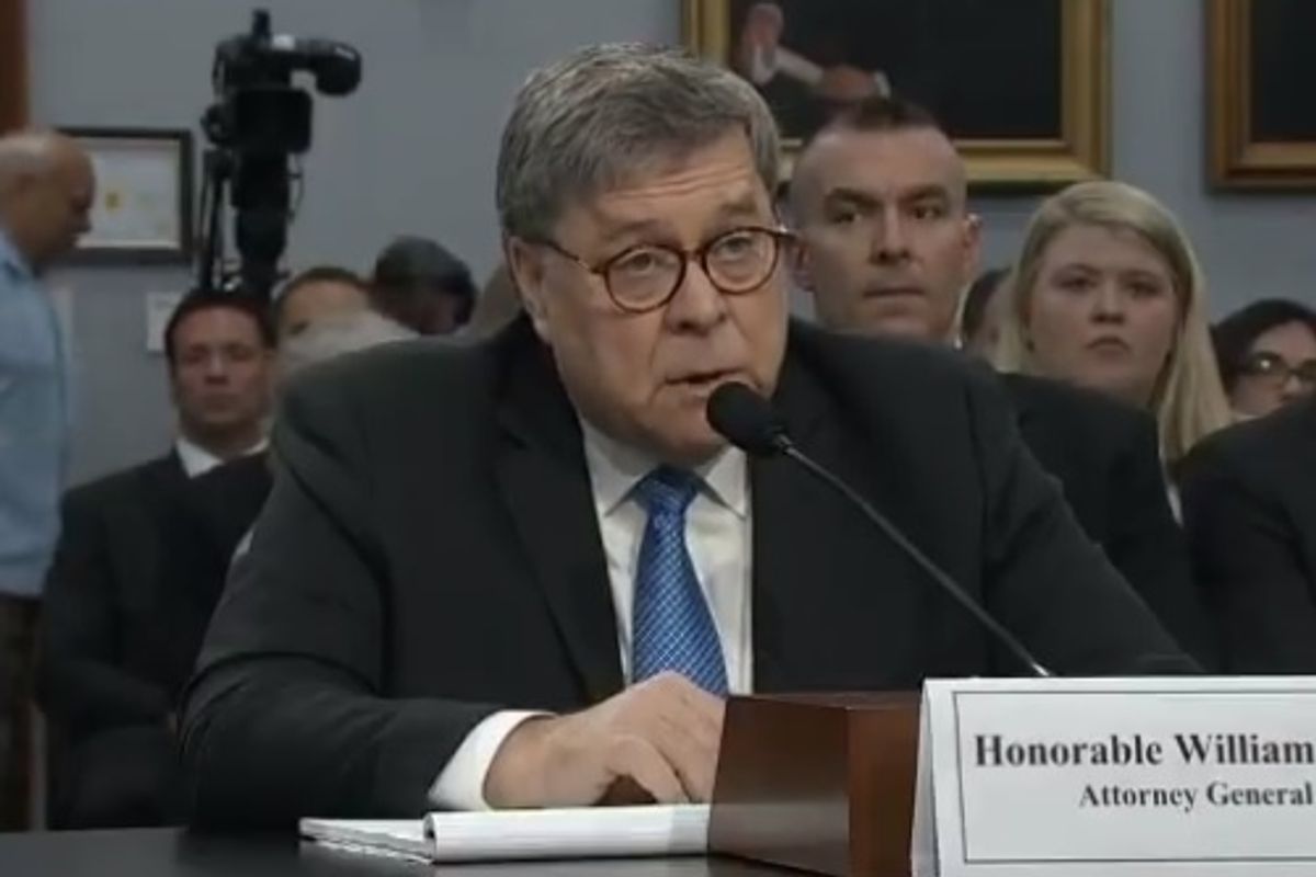 Bill Barr To Congress: F*ck You, F*ck You, F*ck You, You Cool, I'm Out