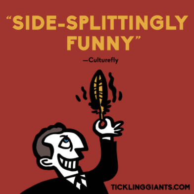 "Side-splittingly funny"