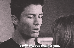 Nathan protecting