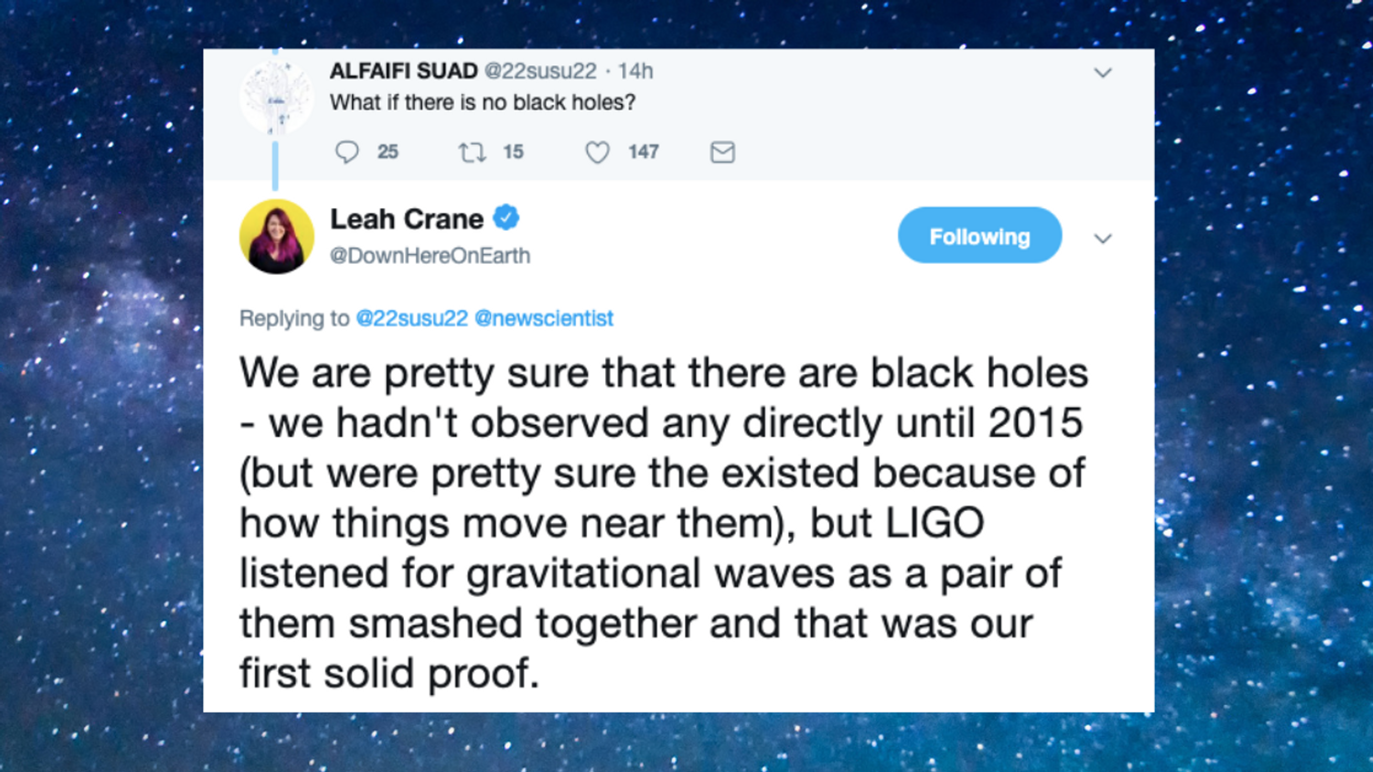 Space And Physics Reporter Gives Some Helpful Answers To The Internet's Burning Questions About Black Holes