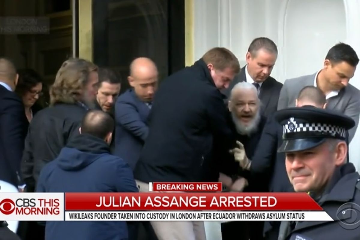 Assange Asnagged :(