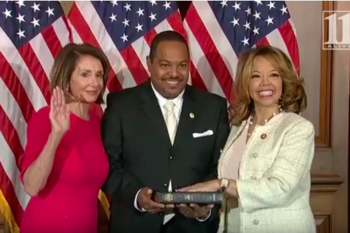NRCC Libelslandering Lucy McBath: ‘She Doesn’t Even Go Here!’