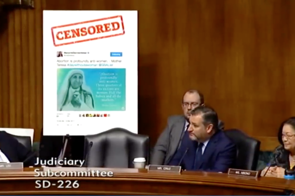 Ted Cruz Would Like Some Good Attention Like Candace Owens Got