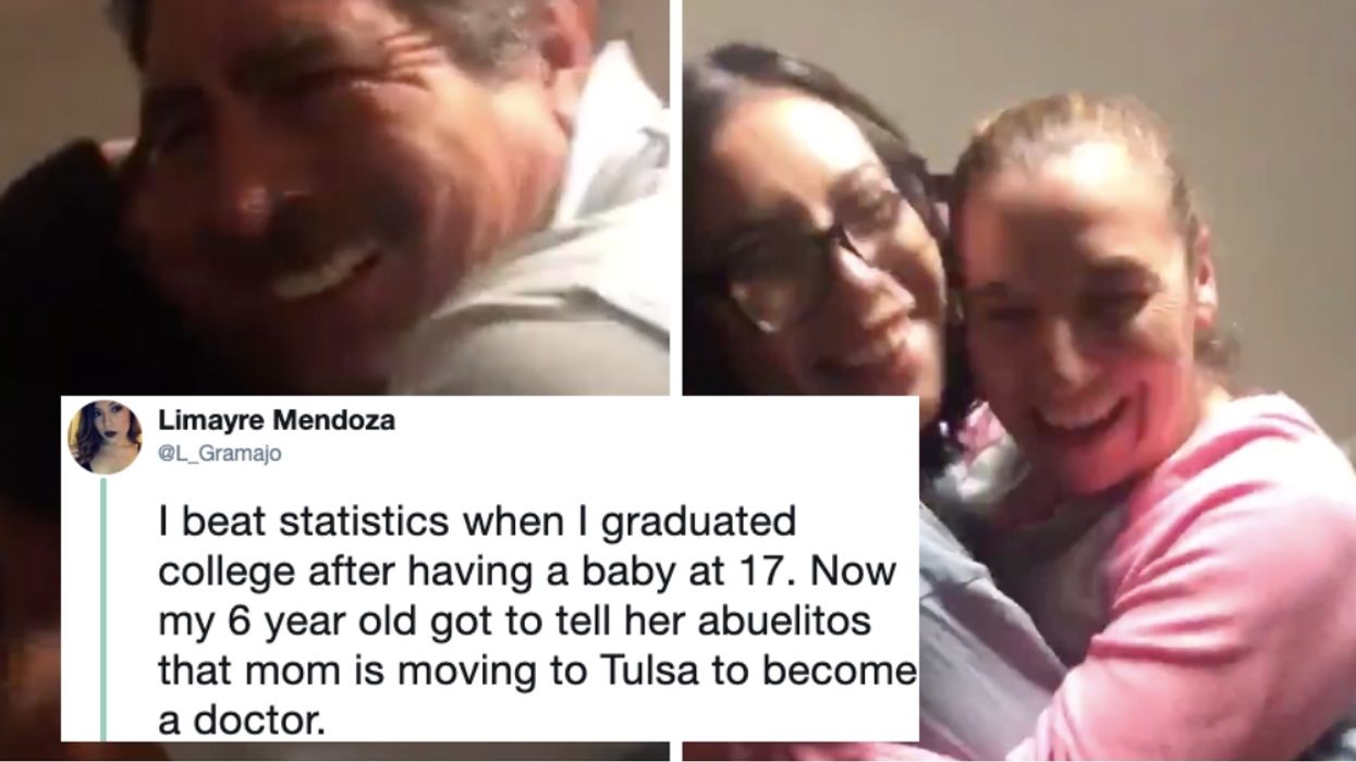 Woman Surprises Her Parents With Her Acceptance Into Med School In The Most Adorable Way