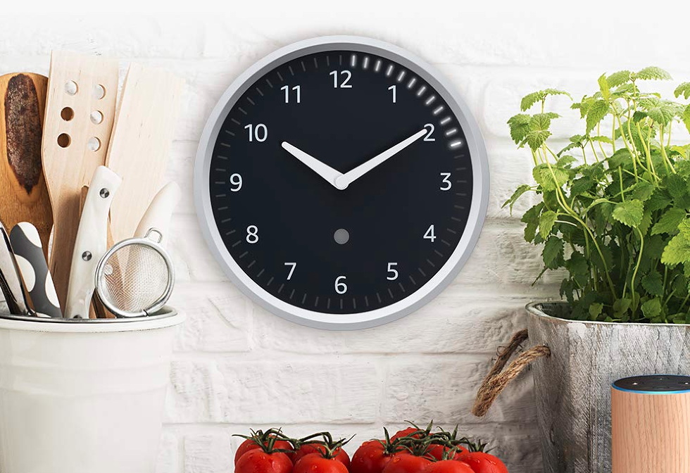 Amazon Echo wall clock