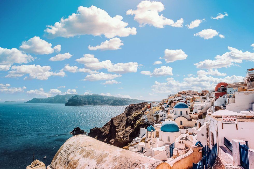 Greece coastline view