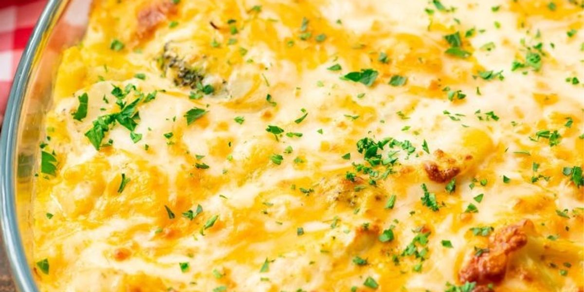 Cheesy Vegetable Casserole - My Recipe Magic