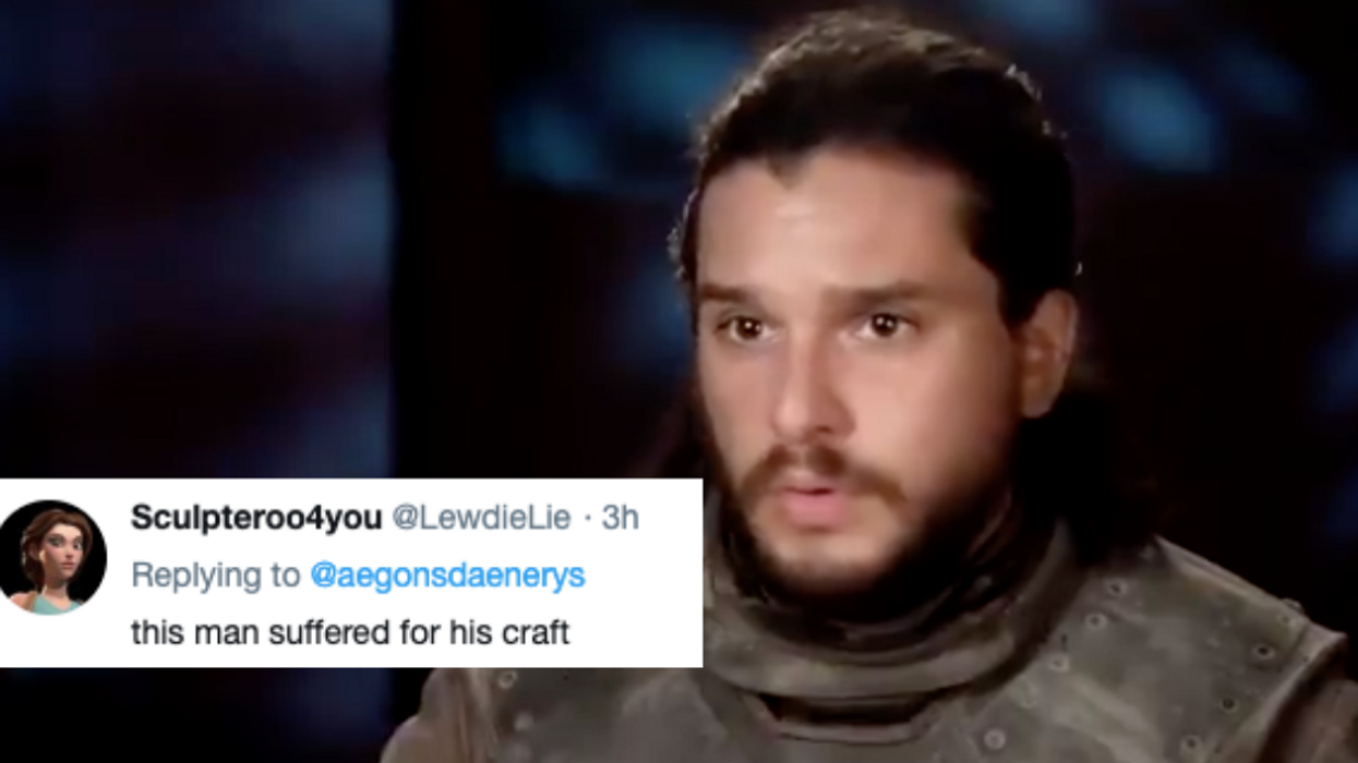 Kit Harington Says One Of His Balls Got Stuck During A Pivotal Scene From The 'Game Of Thrones' Premiere, And OMG