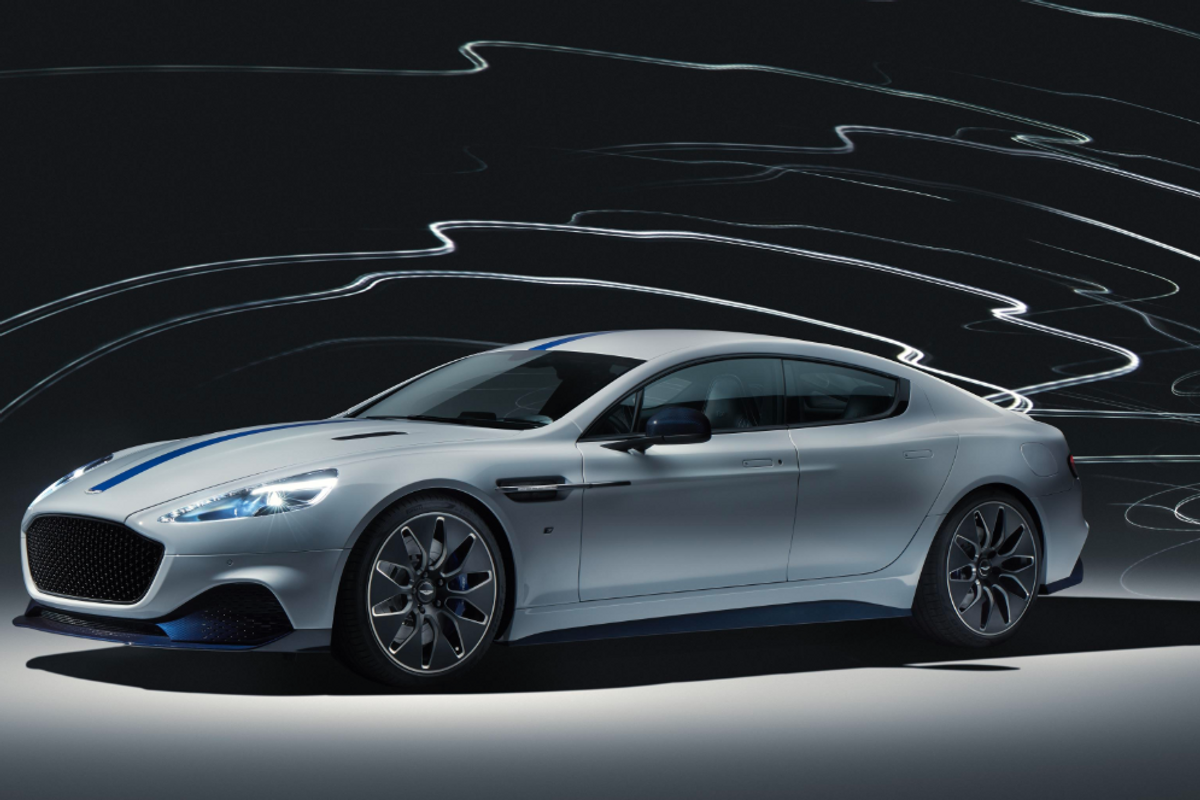 Photo of the Aston Martin Rapide E electric car