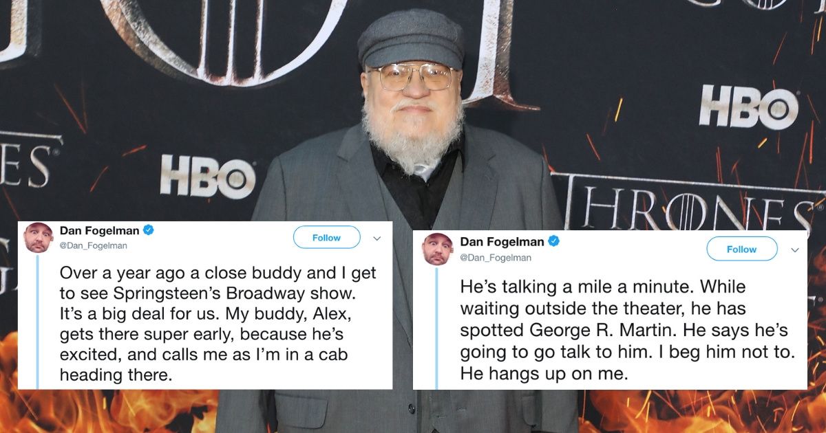 This Must-Read Story About A Fan Meeting George R.R. Martin Packs A Truly Emotional Punch