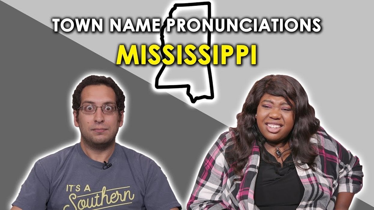 We try to pronounce Mississippi town names