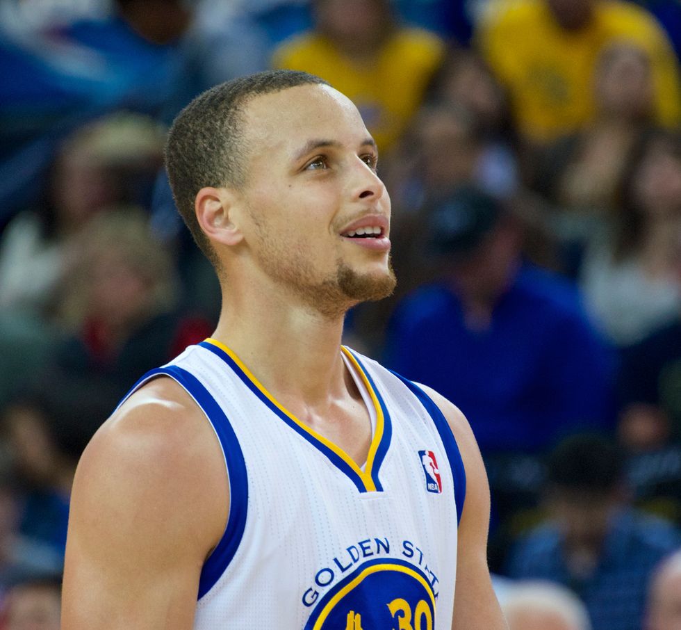 Stephen Curry Breaks Ray Allen's Record For Most Postseason Three-Pointers
