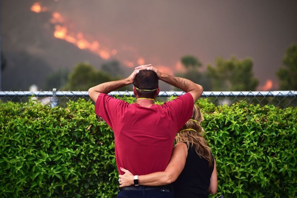 People who lost everything in a wildfire sent unforgettable notes to the couple who started it.