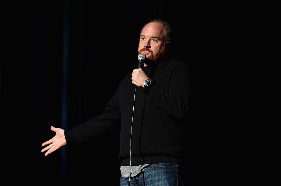 This courageous woman stood up to Louis C.K. by heckling him and is sharing her inspiring story.