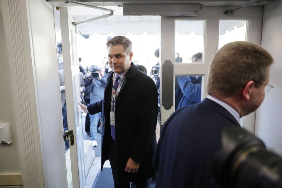 Banned CNN reporter is back at the White House in a major victory for freedom of the press.