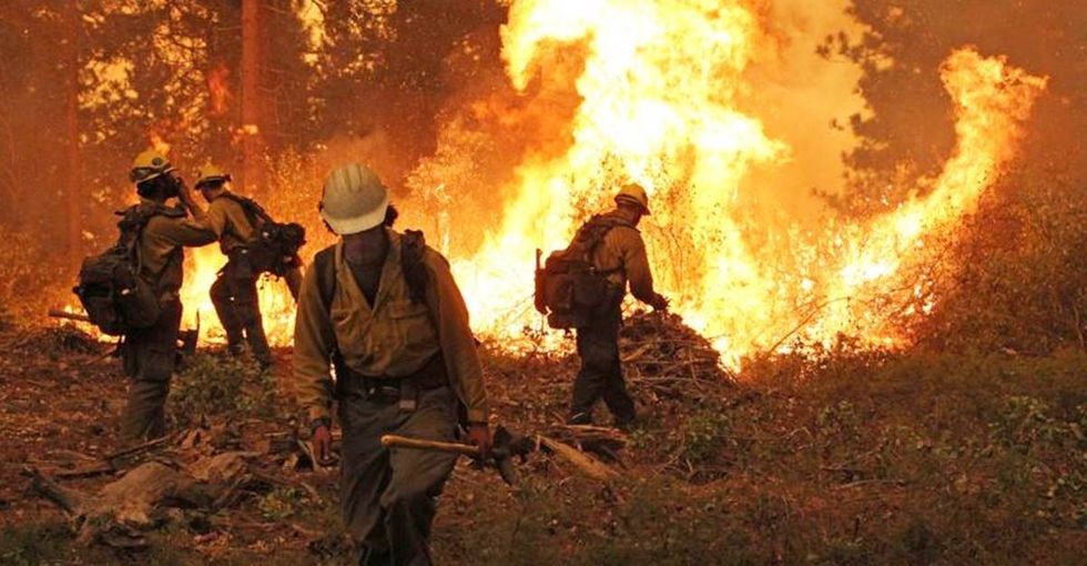California firefighters just shared a must-read response to Trump's attack on their heroic rescue efforts.