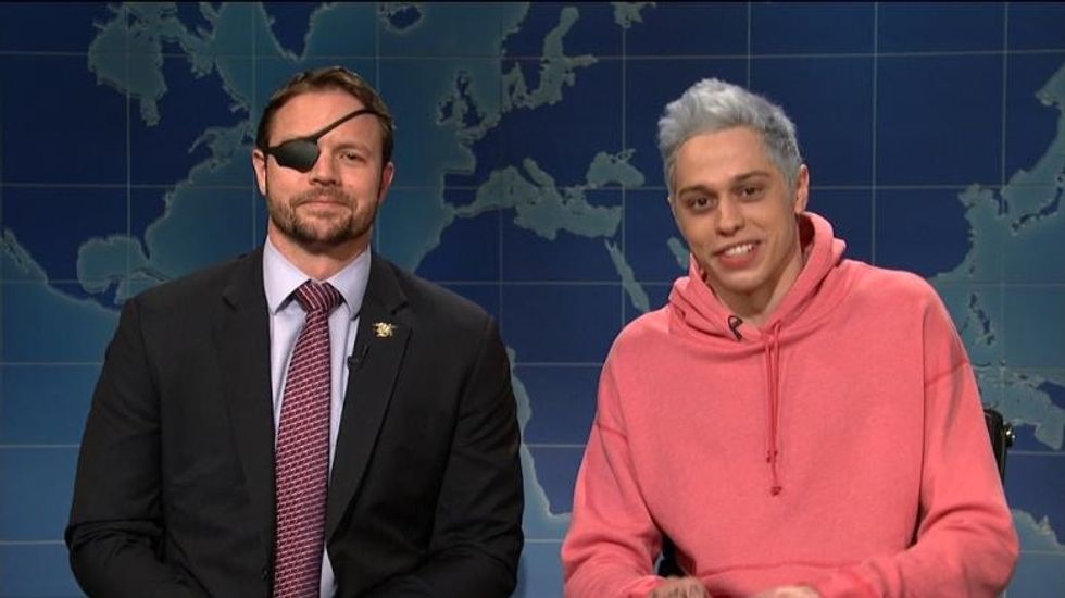 ‘SNL’ star Pete Davidson’s apology to this war veteran turned into a moving call for unity.