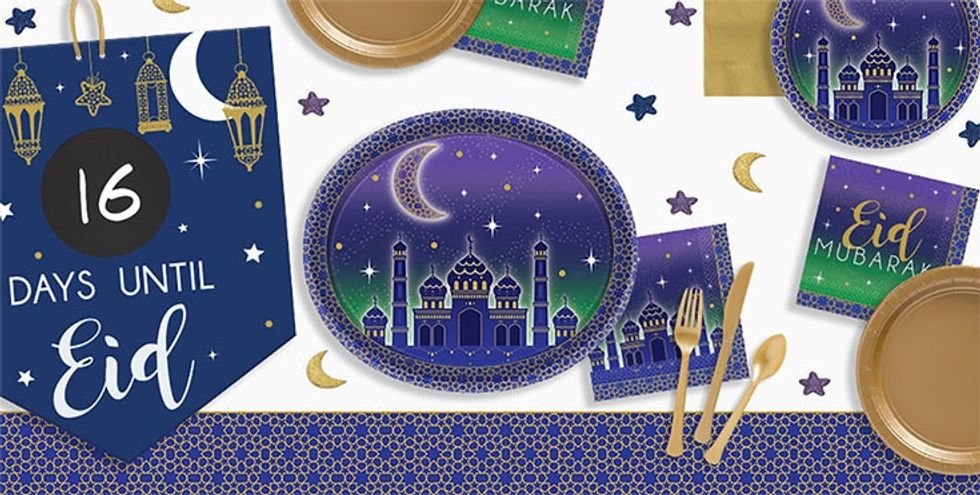 Party City is selling adorable decorations for this Muslim holiday.