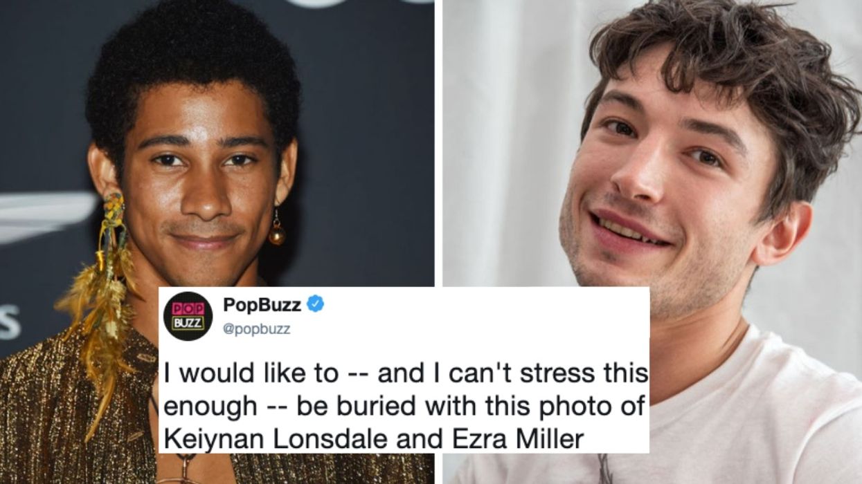 Keiynan Lonsdale And Ezra Miller Are Serving Up Some Epic Drama For Vogue Ahead Of The 'Camp'-Themed Met Gala