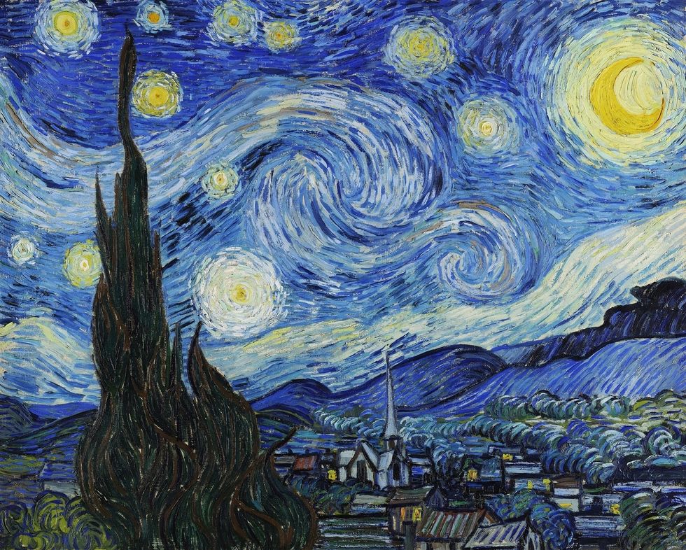 Poetry On Odyssey: Starry Night's Shining Moonlight