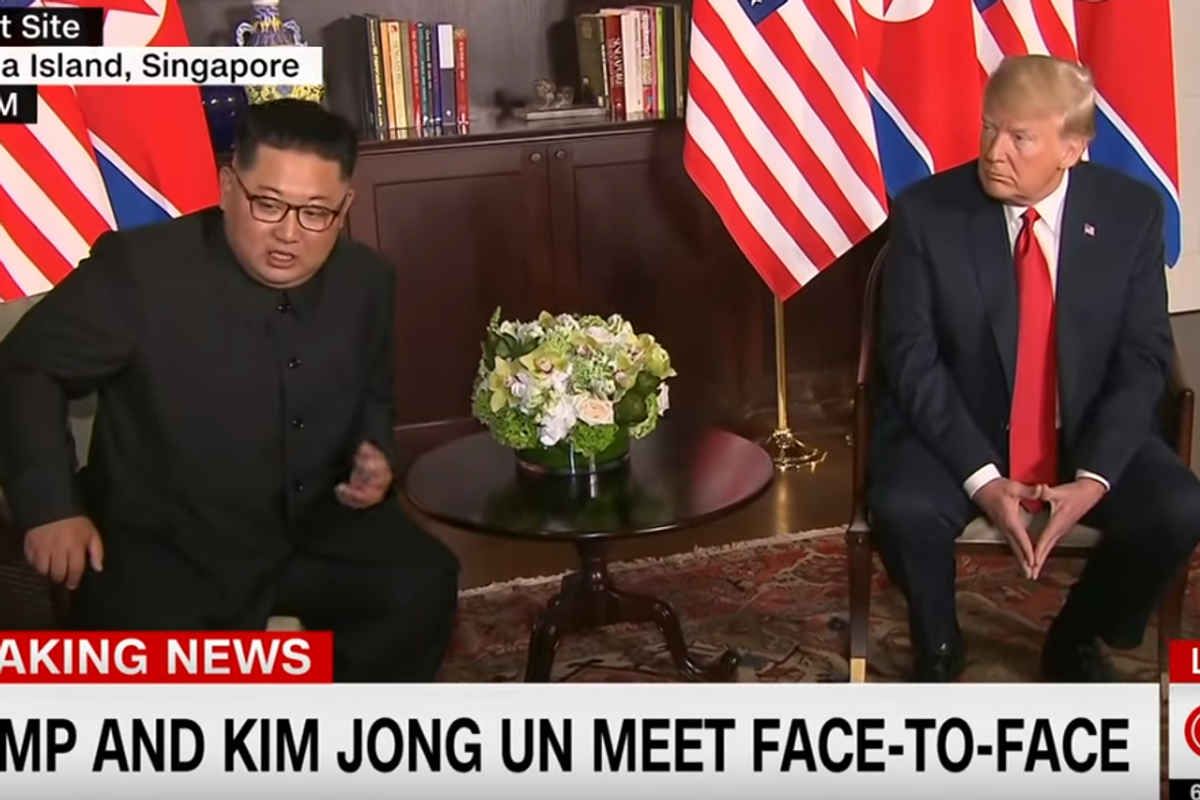 TFW You're Trying To Give Kim Jong Un A Reacharound But Mnuchin Won't Get Off Your Jock