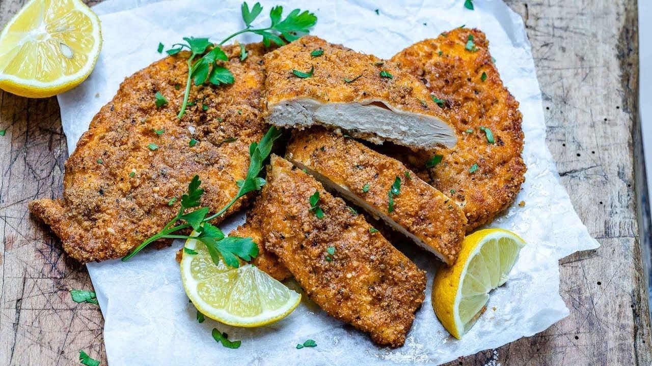Baked Parmesan Chicken Cutlets (Keto Recipe)