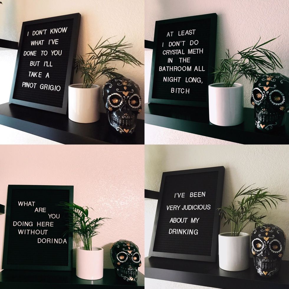 Alcohol Letter Board Quotes 26 A-Z Letter Board Quotes To Help You Get Through The Week