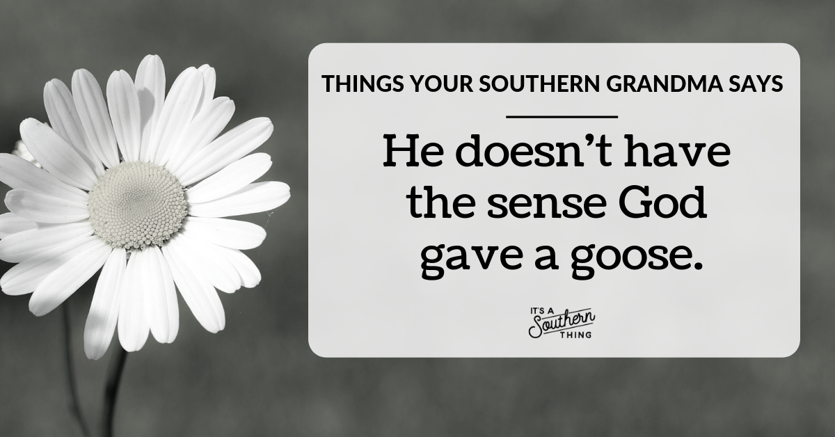 Things Your Southern Grandma Says - It's A Southern Thing