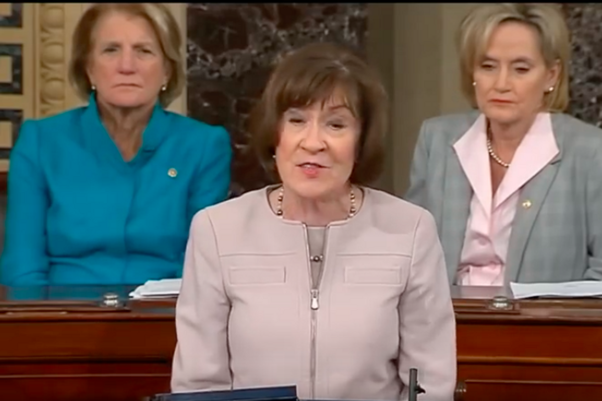 We Endorse Susan Collins's Pro-Trump Primary Challenger Because 'Susan Collins'