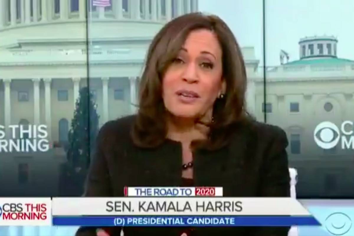 Kamala Harris Suggests Paying Teachers Like They're Important