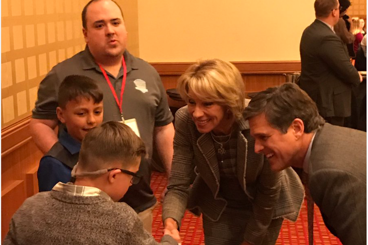 Betsy DeVos Cuts ALL Special Olympics Funding, Because That's What Disney Villains Do!