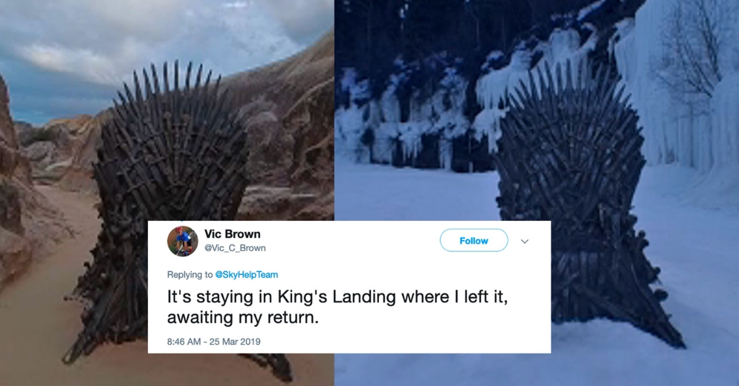 'Game Of Thrones' Hid Six Iron Thrones Around The World, And People Are Quickly Finding Them