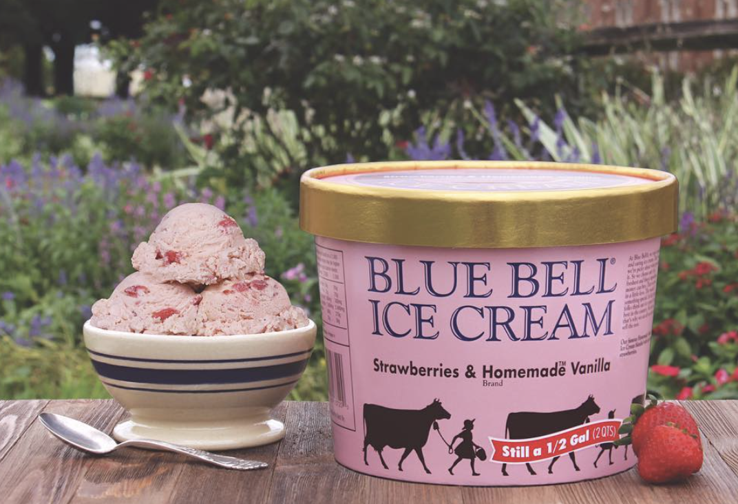 blue bell neapolitan ice cream