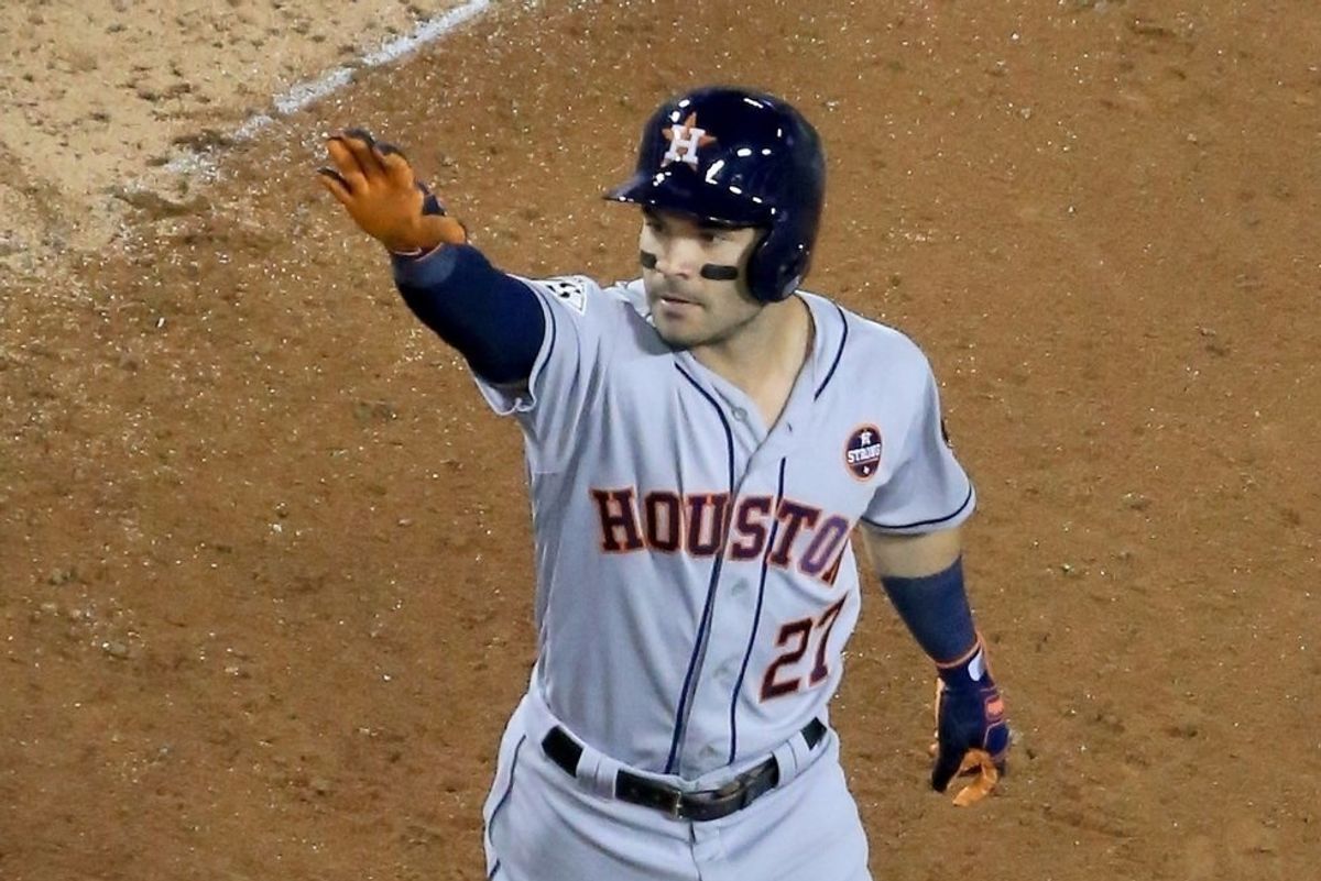 Joe Altuve of the Astros