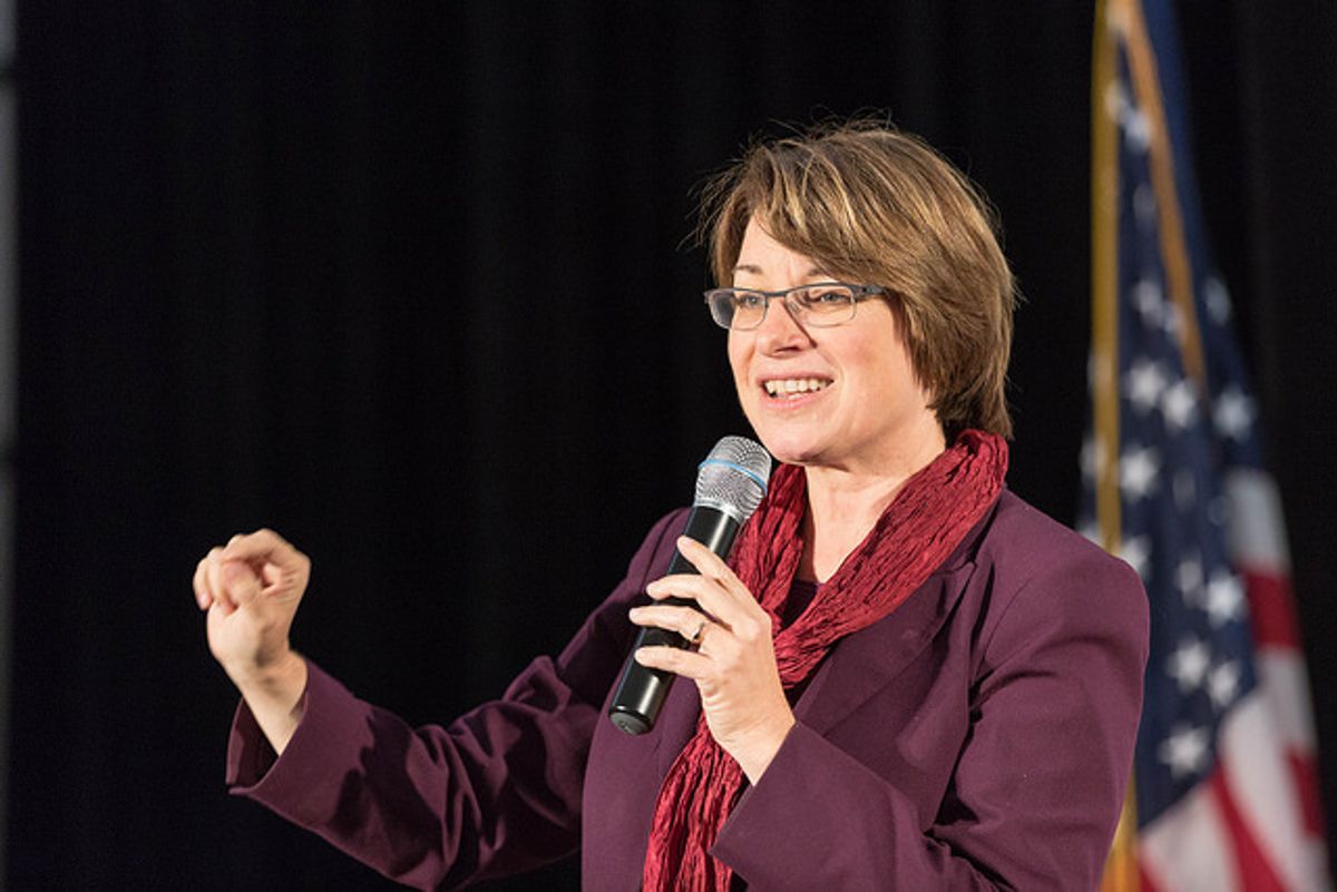 Amy Klobuchar's Got Your Big Infrastructure Hangin'