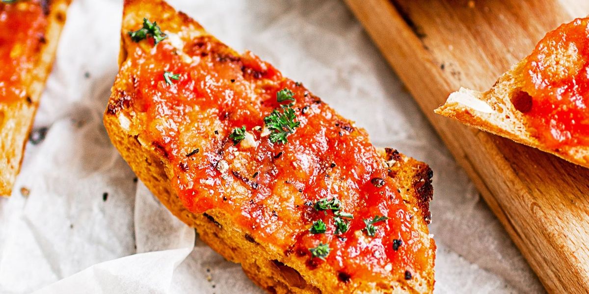 Spanish Toast with Tomato My Recipe Magic